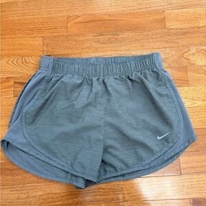 Nike Women's Gray Tempo Dri-Fit  Running Shorts. Size Small